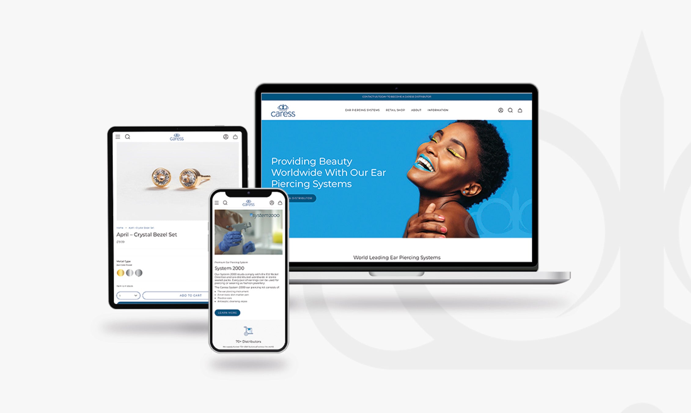 Unveiling the New Caress Website - Caress Ltd