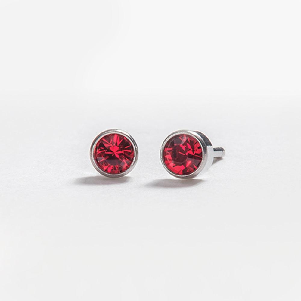 January – Garnet Bezel Set - Caress Ltd