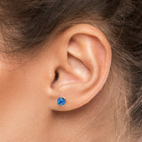 September – Sapphire Bezel Set